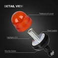 thumbnail image 4 of Rotating Beacon 60 Led Warning Lights Amber Rotating Beacon Blinking Light Road Traffic Approval Waterproof Dustproof For Tractor Truck Cars(1pc, Mult, 4 of 4
