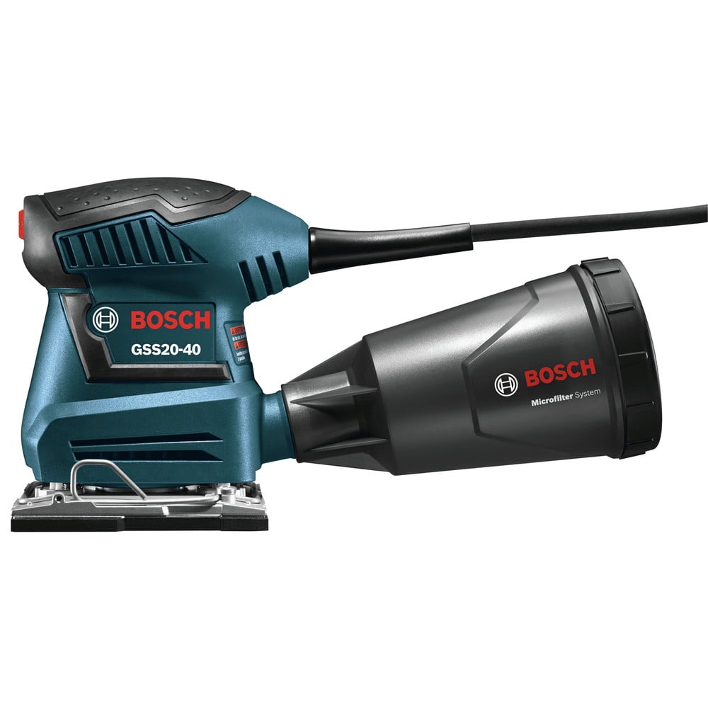 Restored Premium Bosch GSS2040RT 2.0 Amp 1/4Sheet Orbital Finishing Sander (Refurbished)