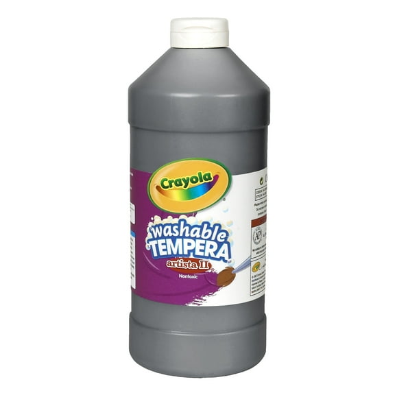 Crayola  Washable Tempera Paint, 1 Each, Black