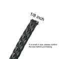 thumbnail image 2 of Manga de cable trenzado expandible de 25 pies - 1/8 pulg, gestión de cables de PET, tubo de envoltura de alambre, negro, 2 of 7