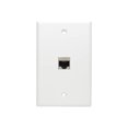 thumbnail image 2 of Eaton Tripp Lite Series Cat6 Straight Through Modular Shielded In Line Coupler RJ45 F/F RJ-45 CAT 6 - insert Modulaire - - - Argent - Conforme TAA, 2 of 4