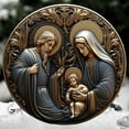 thumbnail image 2 of KCEHTA Nativity Christmas Ornaments, Nativity Ornaments for Christmas Tree, Christmas Nativity Scene Ornaments, Christian Christmas Tree Decorations for Home Office Car Pendant, 2 of 7