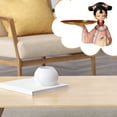 thumbnail image 5 of Chinese Creative Girl Figurine Cookie Modern Entrance Key Holder Collectible Sculpture Jewelry Trinket Tray Statue Home Decor , 18x15cm, 5 of 12