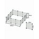 thumbnail image 2 of Jaula Xtellar Perro Corral para Perros Plegable Y Conejos Jaula Gatos Negro, 2 of 4