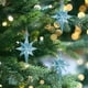 thumbnail image 5 of Adorno para árbol de Navidad de ocho puntas - Azul cielo, 5 of 6