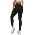 thumbnail image 5 of High Waist Yoga Pants for Women, Tummy Control Yoga Leggings 4 Way Stretch Workout Pants for Running Athletic, Black, S, 5 of 6