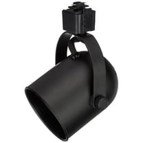 L 2-Wire Single Circuit Track System, Black