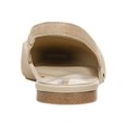 thumbnail image 2 of SAM EDELMAN Womens Beige Slingback Suede Padded Connel Slip On Leather Flats 6 M, 2 of 4