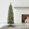 thumbnail image 2 of Open Box Home Heritage 5 Ft Pre Lit Stanley Cashmere Christmas Tree w/ Lights, 2 of 8