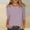 A_Pink Tunic Striped T-Shirts, variant on Women's Tunic T-Shirts Fashion Vintage Solid Shirts Boat Neck Tops Homewear Comfy Loose Blouse Workout Summer Basic Raglan Sleeve 3/4 Sleeve Basic Tees Fashion 2024 Trendy Hot Pink 4