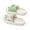 Green, variant on Krdevn Girls Slide Slippers for Home Indoor Outdoor Soft Breathable Linen Shoes with Sole Comfortable Casual Daily Wear,Toddler Girl Shoes,Boys Shoes,Size:4-5 Years