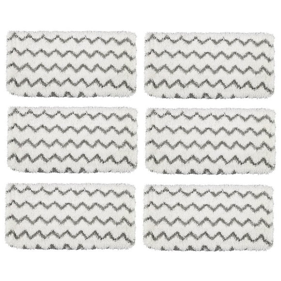 LYD 6 uds almohadillas de repuesto para mopa de vapor para Shark Dirt Grip almohadillas de microfibra S1000 S1000A S1000C S1000WM S1001C aspiradora LYD 1042524