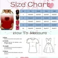 thumbnail image 3 of Valentines T Shirts for Women Heart Graphic Wife Tops 3/4 Sleeve Summer Casual Crew Neck Loose Fit Blouse, 3 of 4