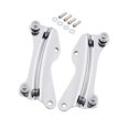 thumbnail image 1 of Kit de hardware de acoplamiento de 4 puntos Soporte de estante de equipaje Reemplace piezas Piezas Accesorios de motocicletas Servicio pesado para Plata, 1 of 8