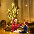 thumbnail image 3 of Costway 5Ft Pre-Lit Cactus Artificial Christmas Tree w/LED Lights and Ball Ornaments, 3 of 10