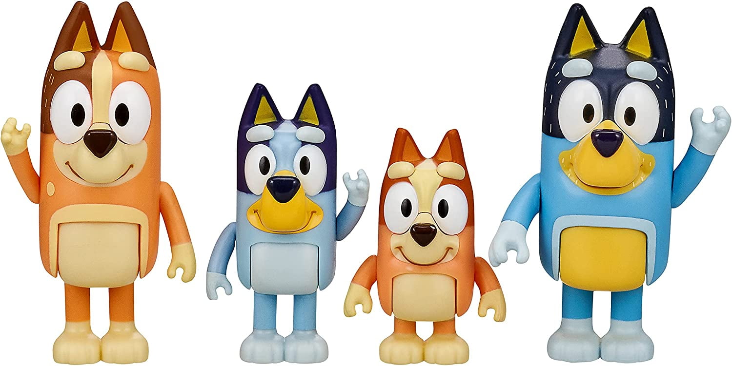 Bluey 4WD Family Vehicle, Includes 1 Figure, 2 Surfboards, Fun Stickers, For Preschoolers