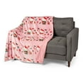 thumbnail image 2 of Hello Kitty Merry Kitty Silk Touch Throw Blanket with Sherpa Reverse 50 x 60 inches, 2 of 6