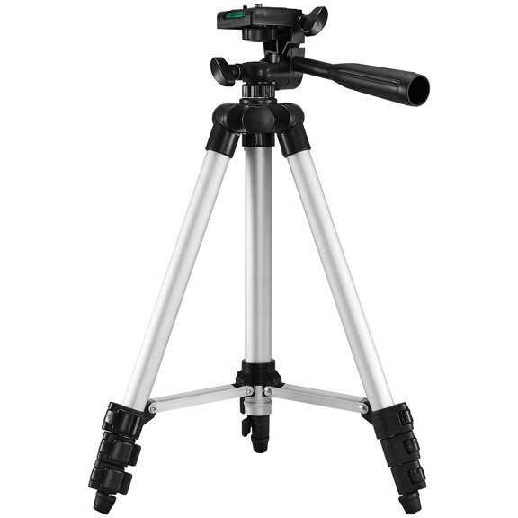 GPX Tripod with 4-Section Flip-Lock Legs and Pan and Tilt Head, TPD427S