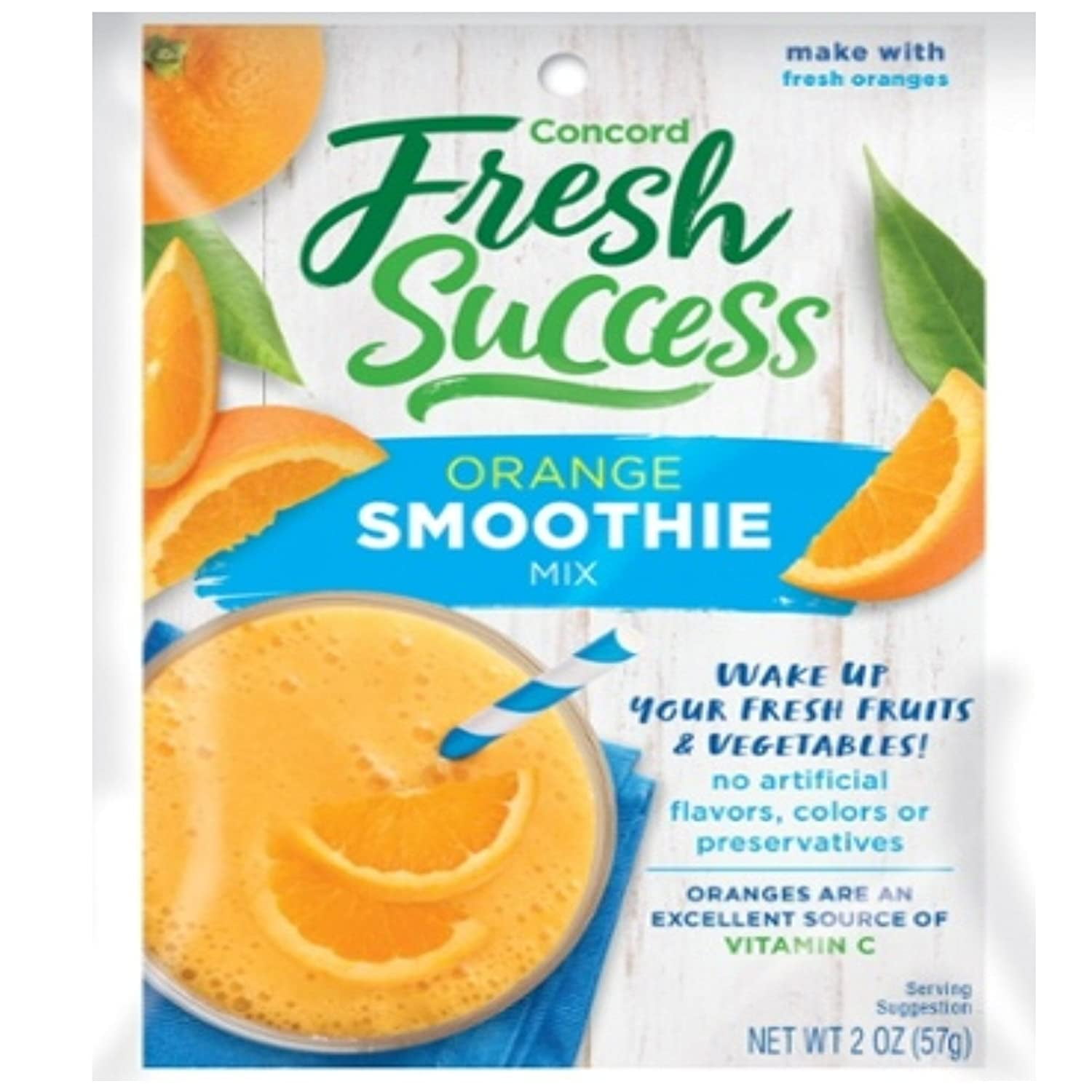 , Smoothie, Orange, 2 Oz Packet (Pack Of 4)