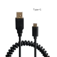 thumbnail image 3 of Cable en espiral USB-C tipo C V2 de alta calidad para teclado mecánico de 6,6 pies. blanco, 3 of 7
