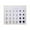 F, variant on Jewelry VerPetridure New Paper Card Zircon Earrings All-match 12 Pairs Of Pearl Card Earrings Female