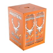 Bucked Up Lightly Carbonated Orange Cream Protein 12 fl oz 4 Pack