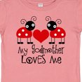 thumbnail image 4 of Inktastic My Godmother Loves Me Boys or Girls Baby T-Shirt, 4 of 5