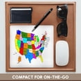 thumbnail image 4 of 3dRose, Colorful Map Of The United States For Kids, MousePad, 4 of 7