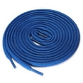 thumbnail image 1 of INSPIRE CHIC Unisex 2 Pairs Half Round Oval Elastic Shoelaces for Boots Athletic Sneakers Blue 150 cm/59", 1 of 5