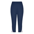 thumbnail image 4 of Lovzfmll Joggers Pants women 2024! Women's Yoga Pants Loose Soft Drawstring Workout Sweatpants Causal Pants with Pockets Navy J M, 4 of 6
