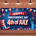 thumbnail image 5 of Patriotic Design Independence Day Banner Colorful Bunting 4th of July Decorative Fireworks for Holiday Celebration Outdoor Events National Festivities, 5 of 7