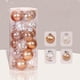 thumbnail image 1 of Adornos navideños, bolas navideñas de 2,36 pulgadas, juegos colgantes de bolas navideñas, decoración colgante, adornos para árboles de Navidad, adornos, suministros para decoración navideña, 24 bolas, 1 of 6