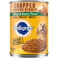 thumbnail image 2 of Pedigre Turkey & Bacon Ground Wet Dog Food for Adult Dog, 13.2 oz. Can, 2 of 7
