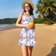 thumbnail image 3 of Disketp Butterflies in Pastel para Vestido sin Mangas para Mujeres, Vestidos de Verano para Mujeres, Casual y Holgado para la Playa, 3 of 7