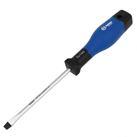 64' Long Screwdriver - BOOHER Authorized 100mm Bar Long 5.5mm Tip Width Slotted Screwdriver Hand Tool