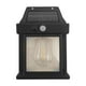 thumbnail image 2 of Lámpara de pared solar, luz LED de pared para exteriores, luz solar impermeable para cubierta Negro, 2 of 8