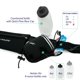 thumbnail image 4 of Fitletic Cinturón de hidratación para correr con botellas de agua para hombres y mujeres – 2 botellas de agua para correr de flujo rápido de 8 oz, diseño patentado sin rebote, bolsa resistente al agua, 4 of 5