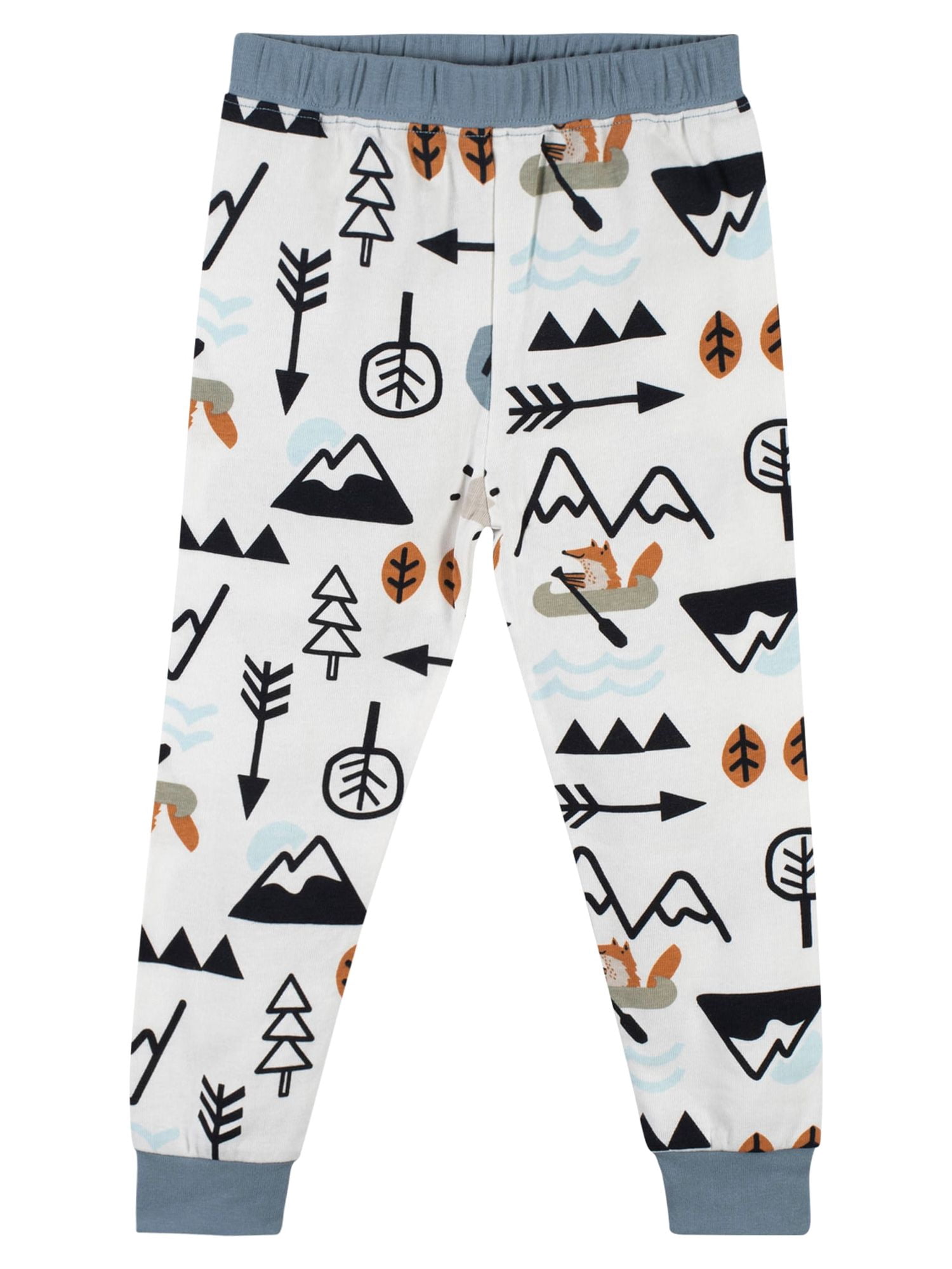Modern Moments by Gerber Baby & Toddler Boy Snug-Fit Cotton Pajamas, 4-Piece, Sizes 12M-5T