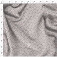 thumbnail image 4 of Soimoi Gray Poly Georgette Fabric Antler & Star Printed Fabric 1 Yard 42 Inch Wide, 4 of 5