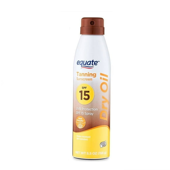 Spray de Bronceado Equate FPS 15 Aerosol 156 g