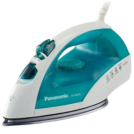 Panasonic Steam Circulating Iron with Curved, Non-Stick Stainless-Steel