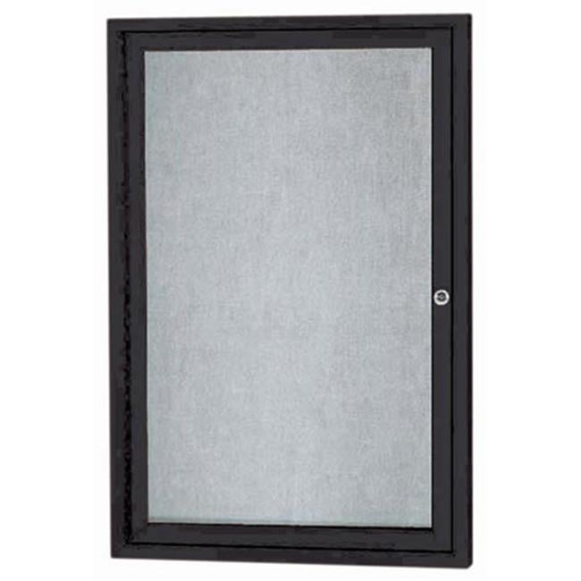 Aarco Products ODCC3624RIBK 1Door Illuminated Outdoor Enclosed