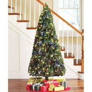 Holiday Time Pre-Lit 6.5' LED Color-Changing Artificial Christmas Tree, White and Multi-Color Lights