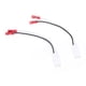 thumbnail image 1 of Adaptador de arnés de cableado para altavoz de coche, 2 unidades, conector estéreo, modificación de tweeter automático, reemplazo para Ford, 1 of 14