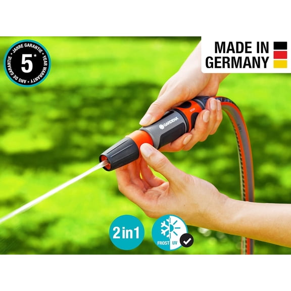 PYYAN-GARDENA 37114FP | Frost Proof 2-in-1 Fully Adjustable Nozzle