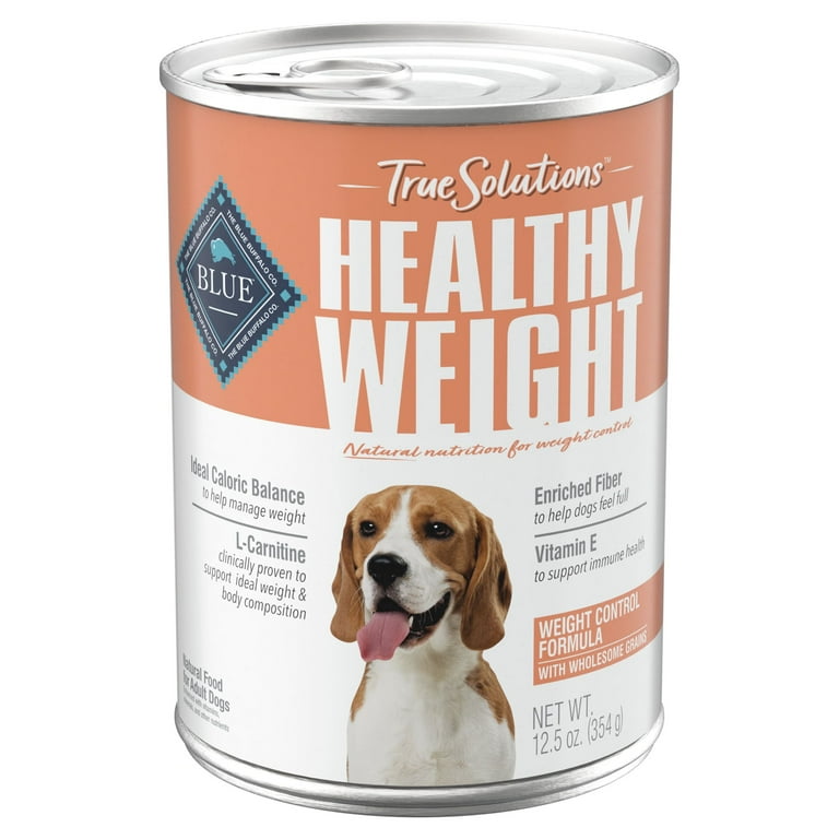 6 pack Blue Buffalo True Solutions Adult Healthy Weight Wet Dog Food Chicken 12.5 oz. Walmart