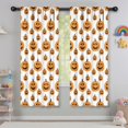 thumbnail image 5 of Blackout Kids Curtains,Halloween Simple Pumpkin Pattern Childrens Insulated Curtains Set Of 2,Bedroom Essentials,Toddler Room Decor 42"x63", 5 of 5