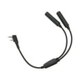 thumbnail image 4 of Adaptador de Radio Walkie Talkie con puerto K de 2 pines macho a U 174/U, Cable de extensión, adaptador de auriculares de repuesto para Baofeng, 4 of 10
