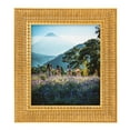 thumbnail image 4 of ArtToFrames 9" x 9" Versailles Wave Ornate Gold Picture Frame, 9x9 inch Gold Wood Poster Frame (WOM-5245),  Pack, 4 of 7
