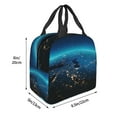 thumbnail image 3 of Vsdgher Planet Earth Lunch Bag, Lunch Box for Women Adult Men, Lunch Tote Insulated Cooler Lunch Container for Work/Office/Picnic/Travel, 3 of 8